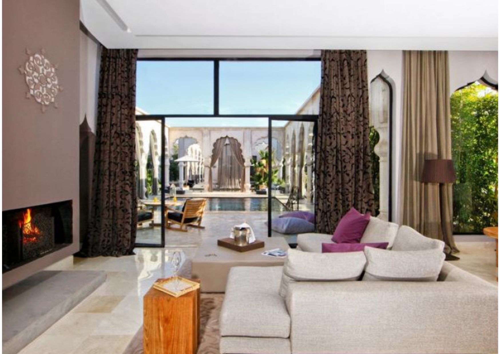 hotel 5 etoiles marrakech I palais namaskar suite