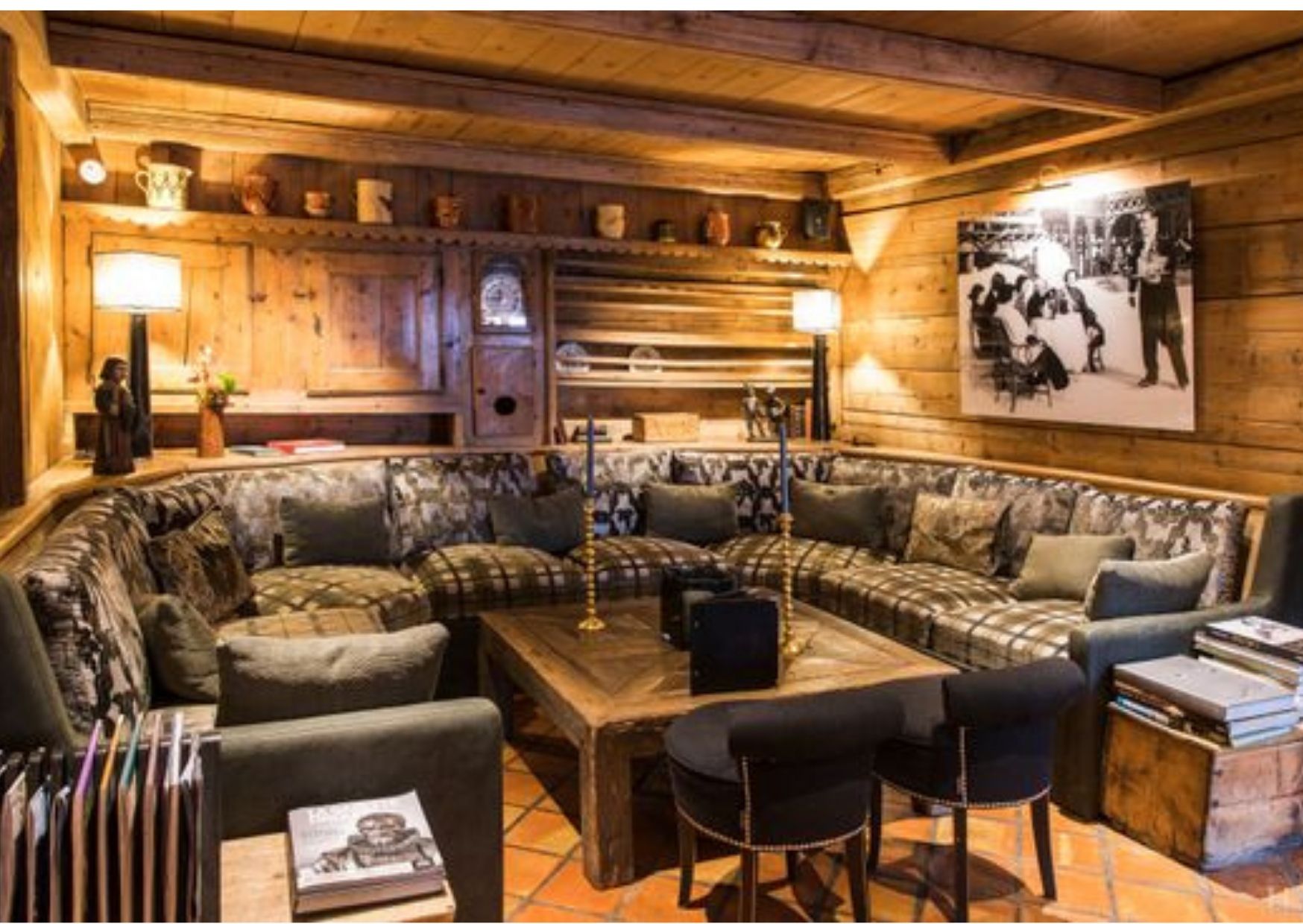 hotel 5 etoiles megeve I fer a cheval lounge
