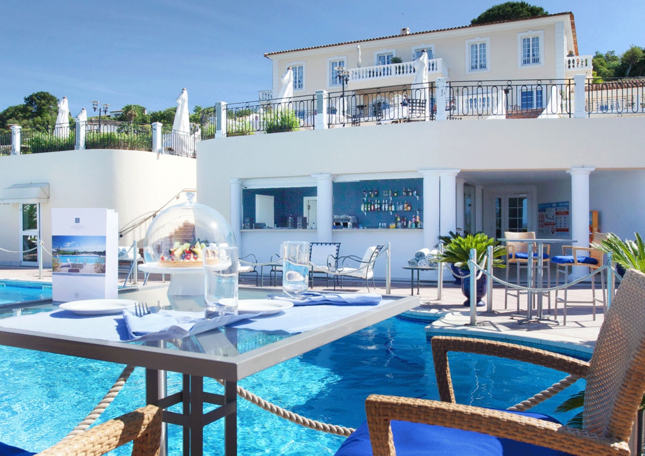 hotel 5 etoiles Saint tropez I Althoff Hotel Villa Belrose piscine
