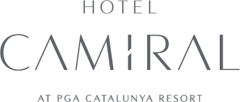 hotel 5 etoiles golf I Hotel Camiral, PGA Catalunya Resort logo