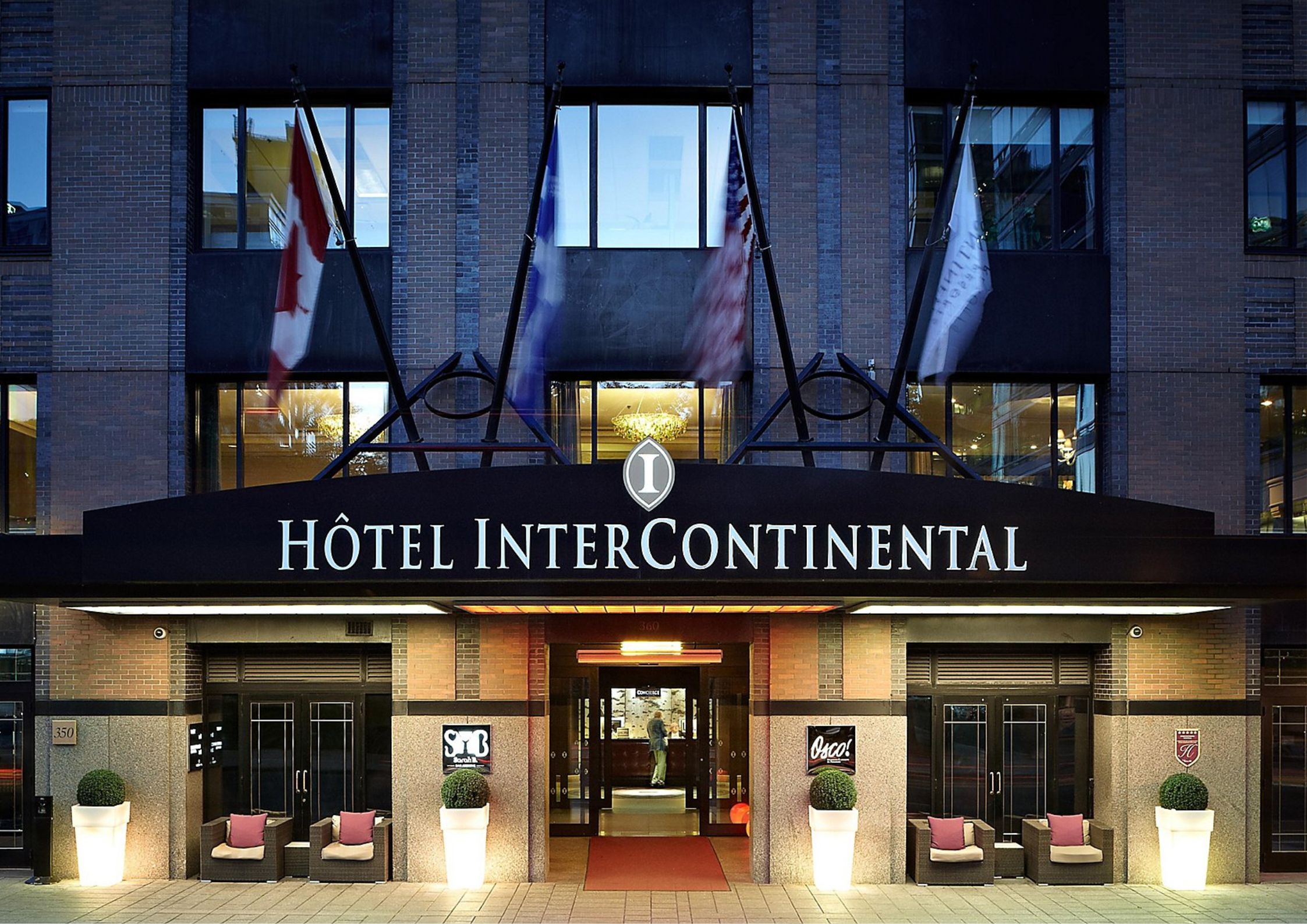 hotel 5 etoiles montreal I intercontinental montreal