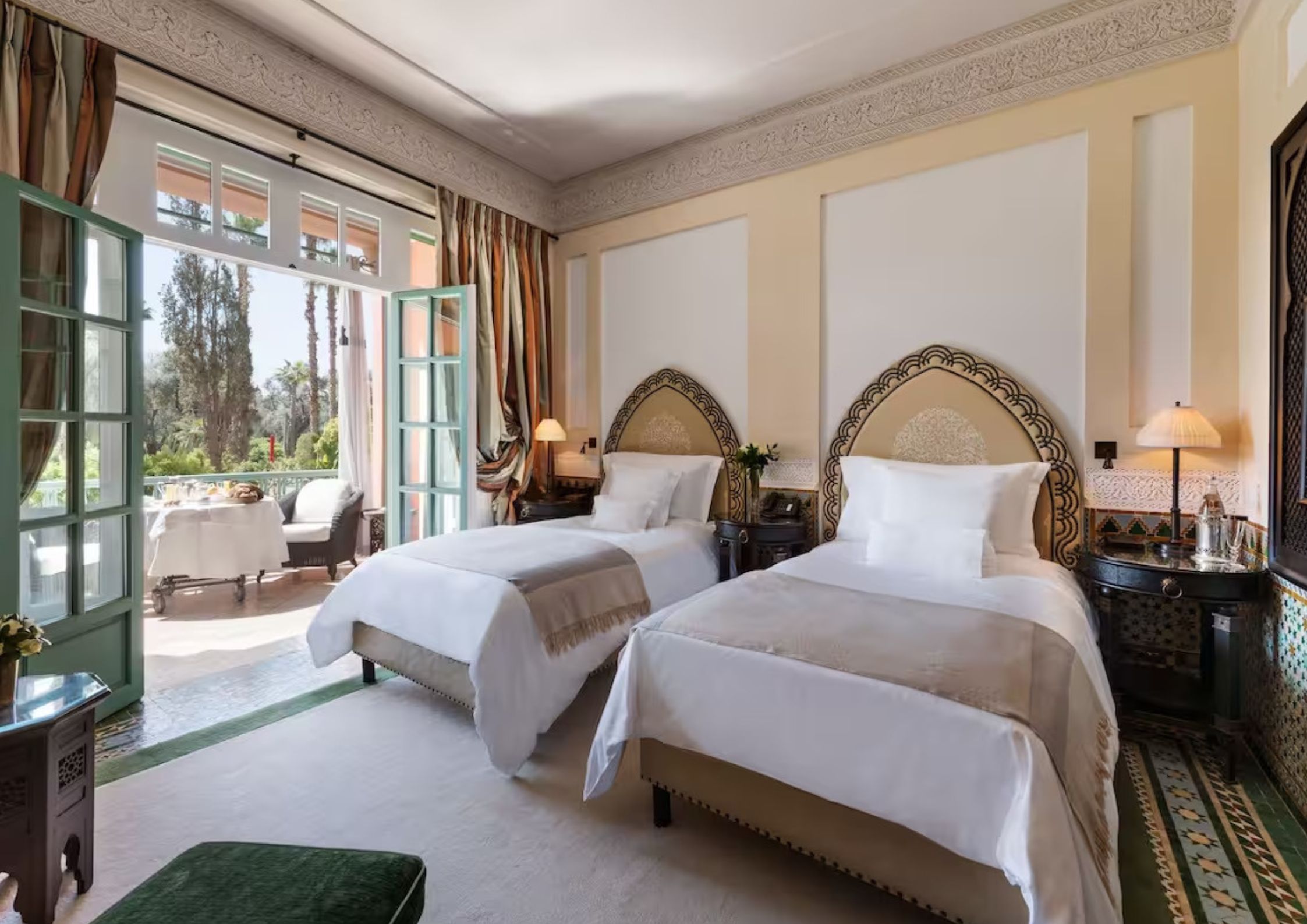 mamounia marrakech chambre - hotel 5 etoiles