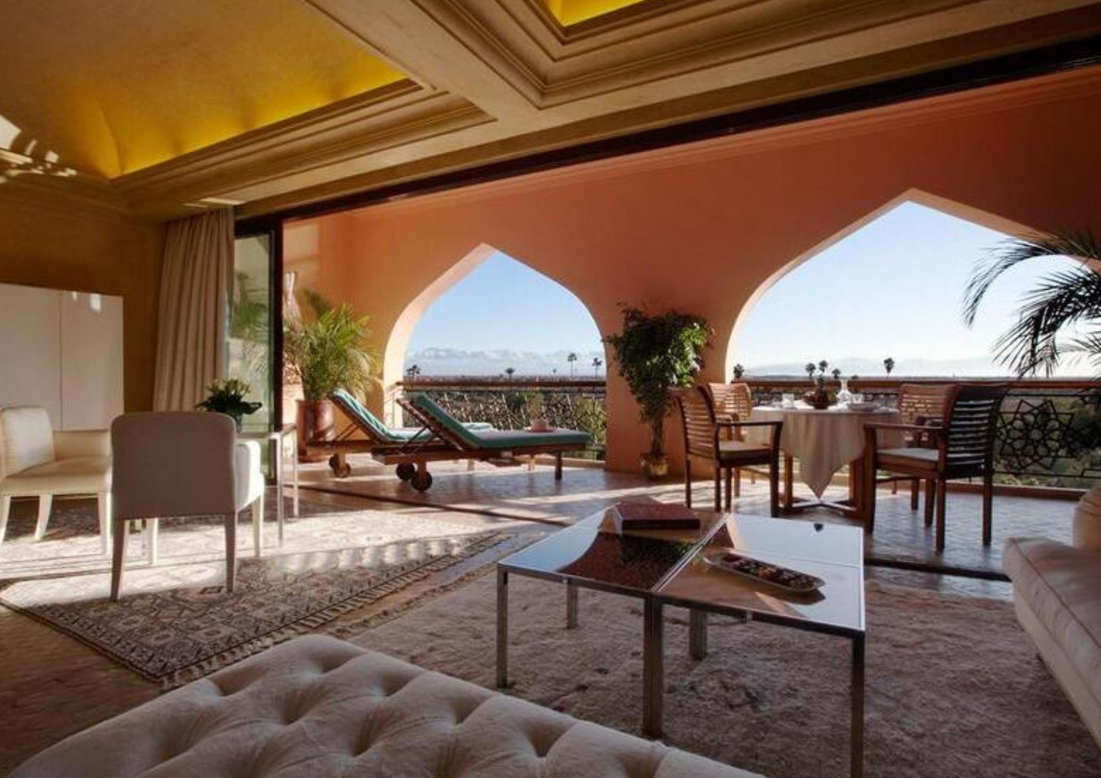 Es Saadi Marrakech patio - Palace suite - hotel 5 etoiles