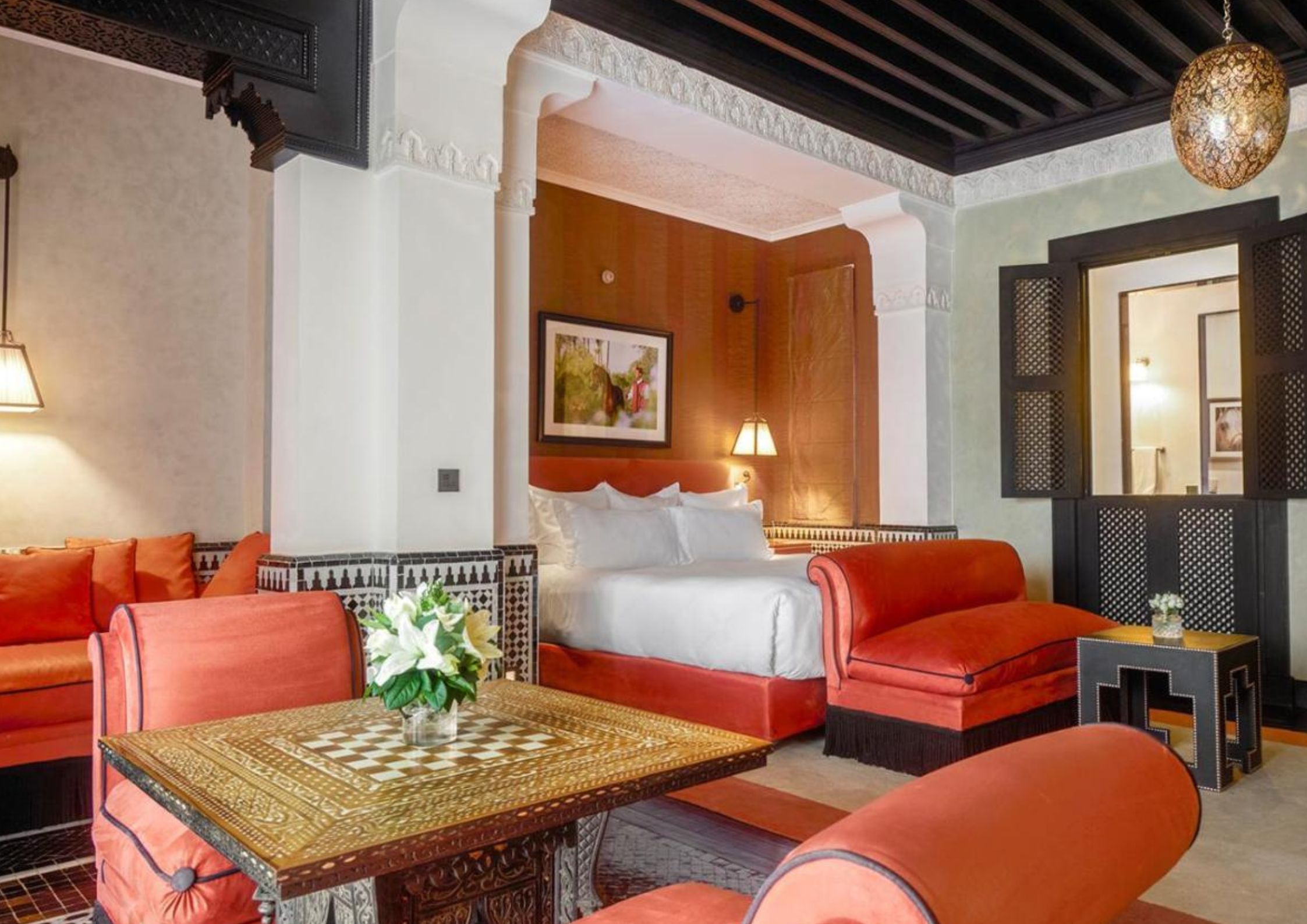delman marrakech chambre - hotel 5 etoiles