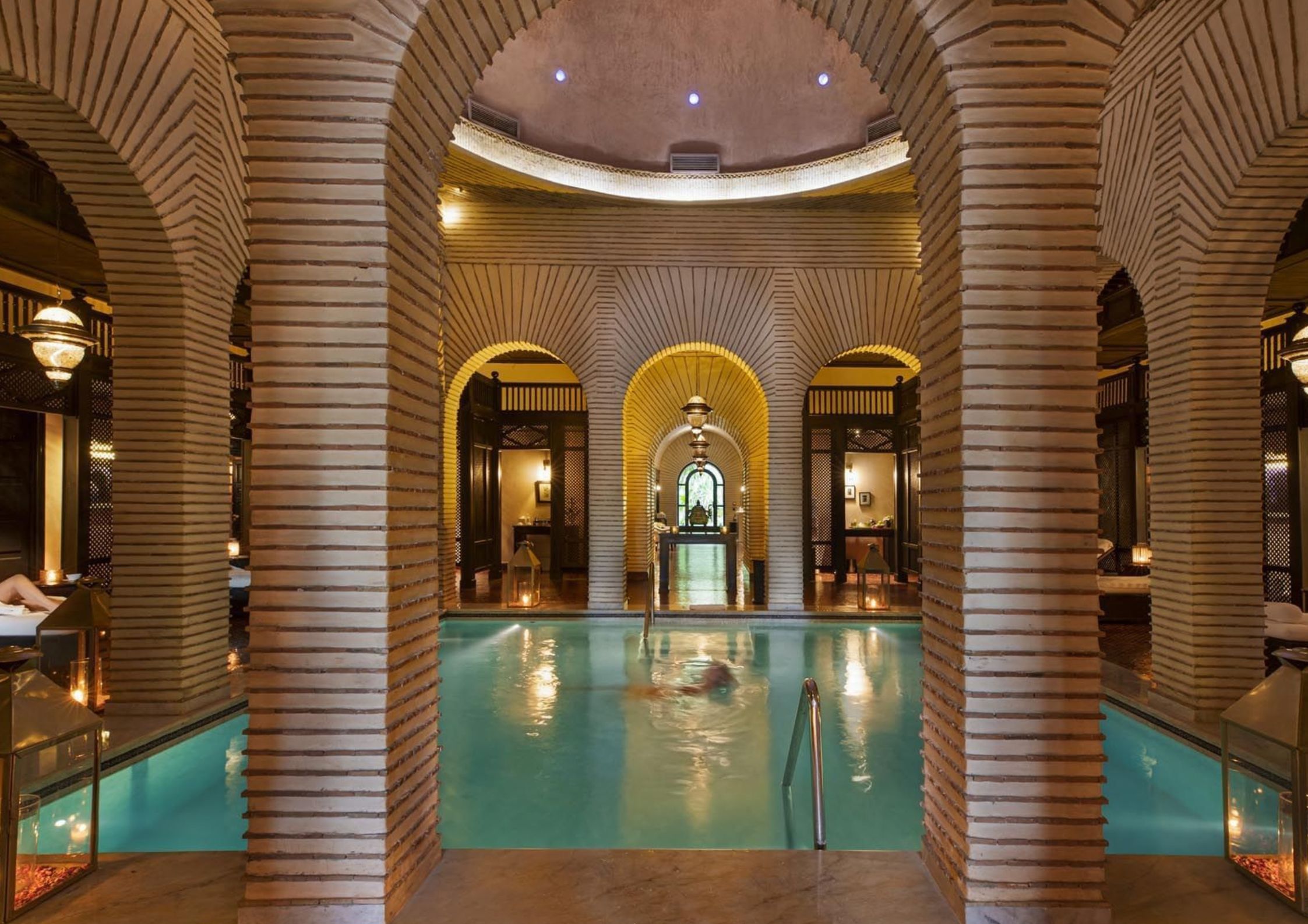delman marrakech piscine- hotel 5 etoiles