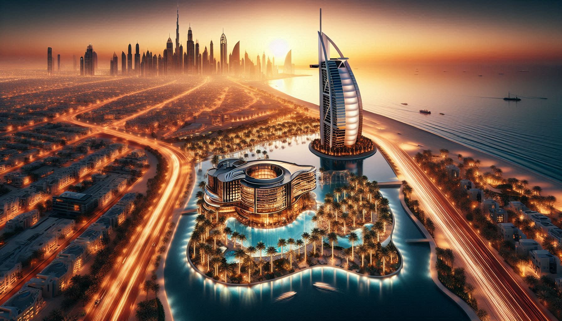 Découvrez les meilleurs hôtels 5 étoiles de Dubaï