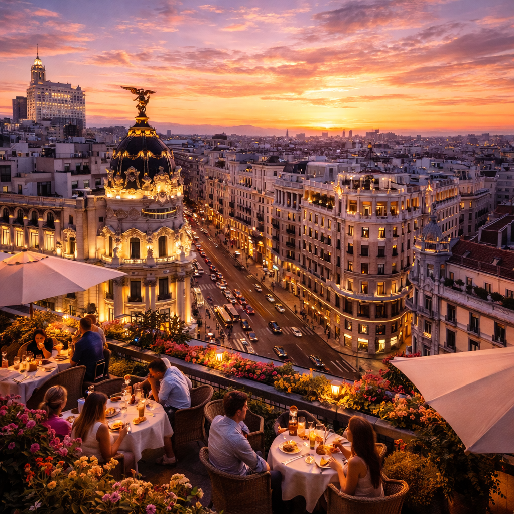 Hôtel 5 étoiles à Madrid