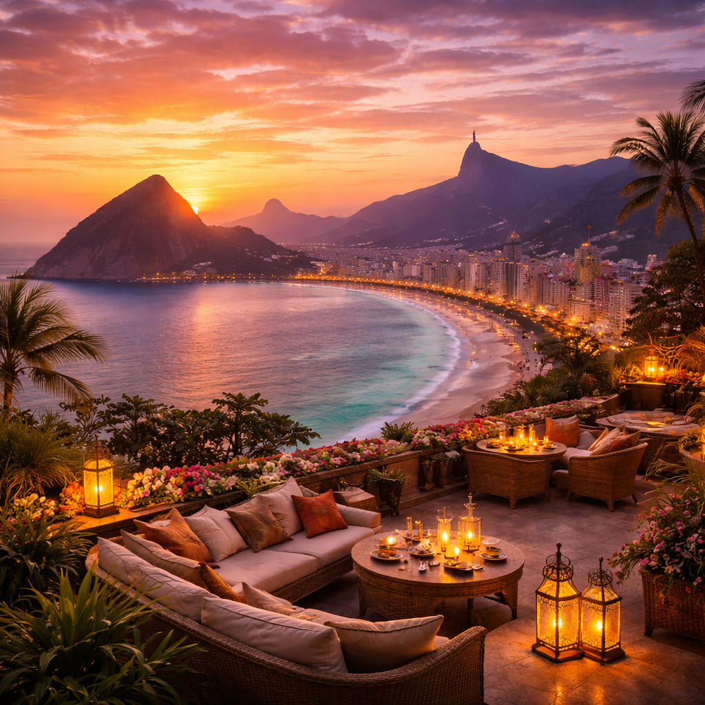 Hôtel 5 étoiles à Rio de Janeiro avec vue sur Copacabana