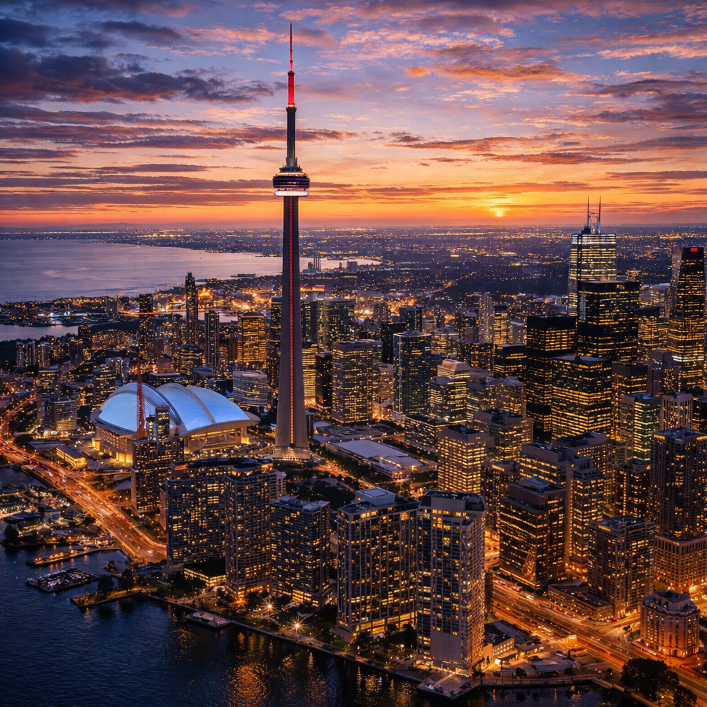 Hôtel 5 étoiles à Toronto skyline moderne