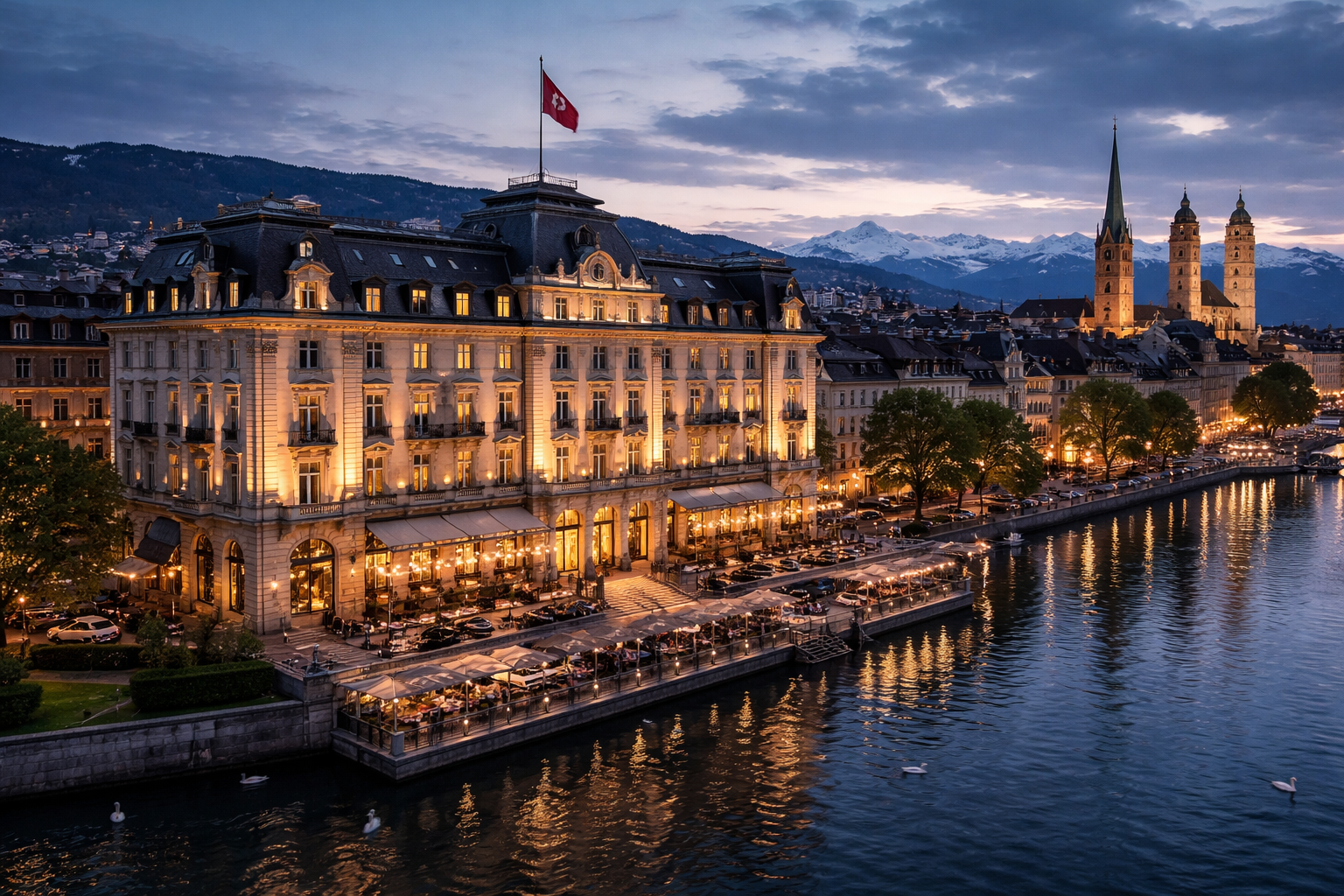Hôtel 5 étoiles à Zurich, palace de luxe au cœur de la ville