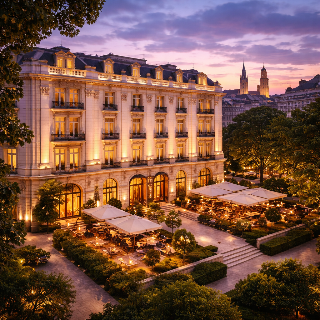 Hôtel 5 étoiles calme et élégant à Madrid