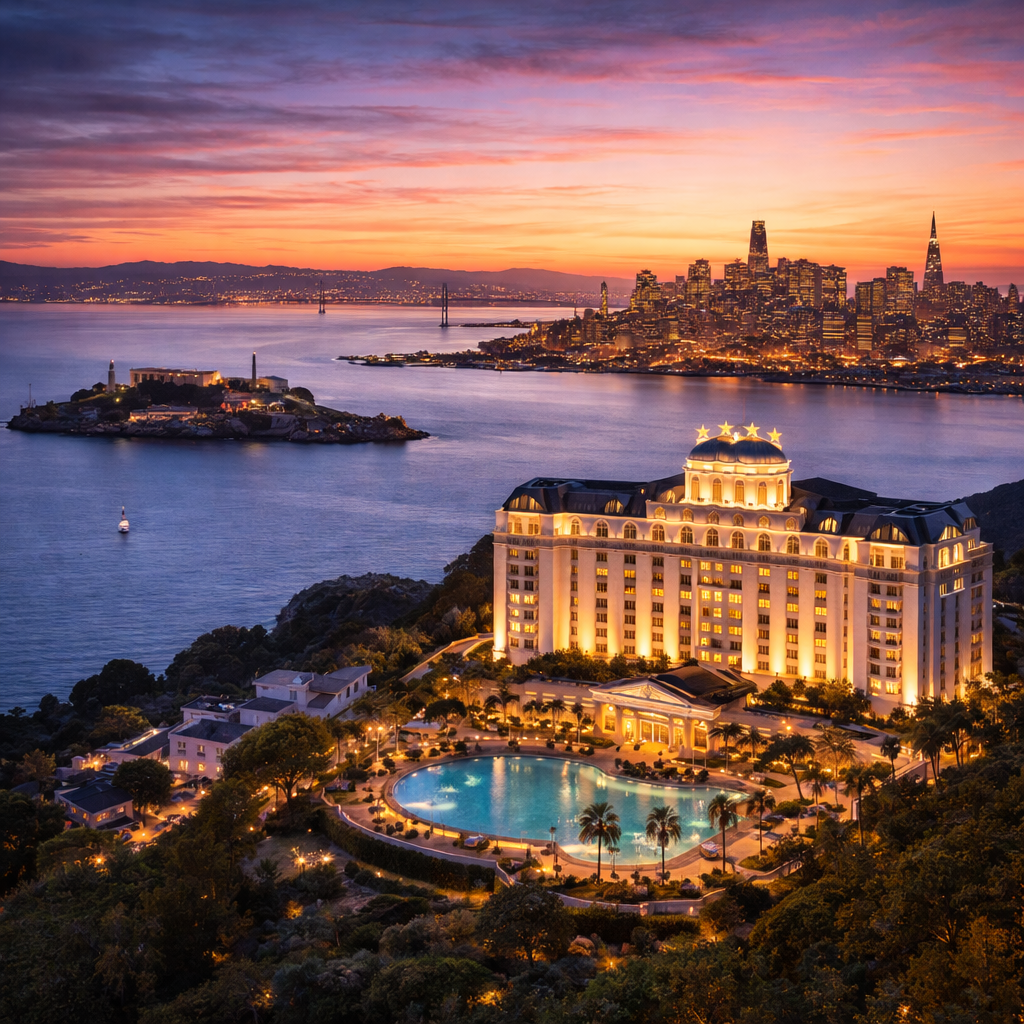 Hôtel 5 étoiles calme et élégant à San Francisco