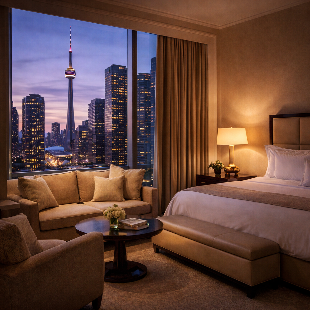 Hôtel 5 étoiles calme et élégant à Toronto