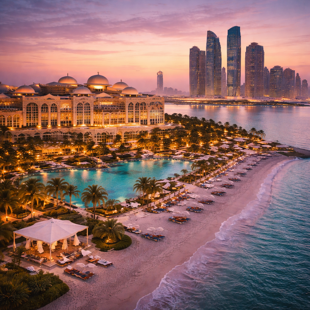 Palace 5 étoiles à Doha avec plage privée