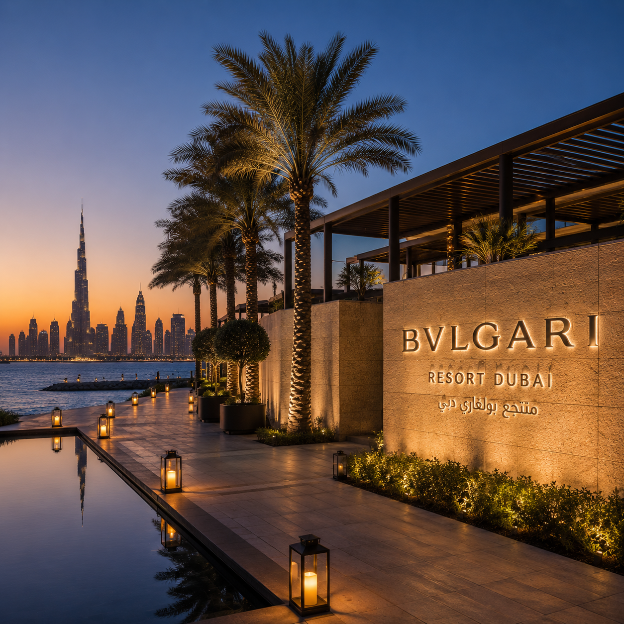 Bulgari Resort Dubai hôtel prestige