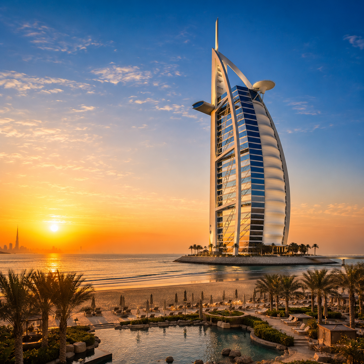 Burj Al Arab luxe Moyen-Orient