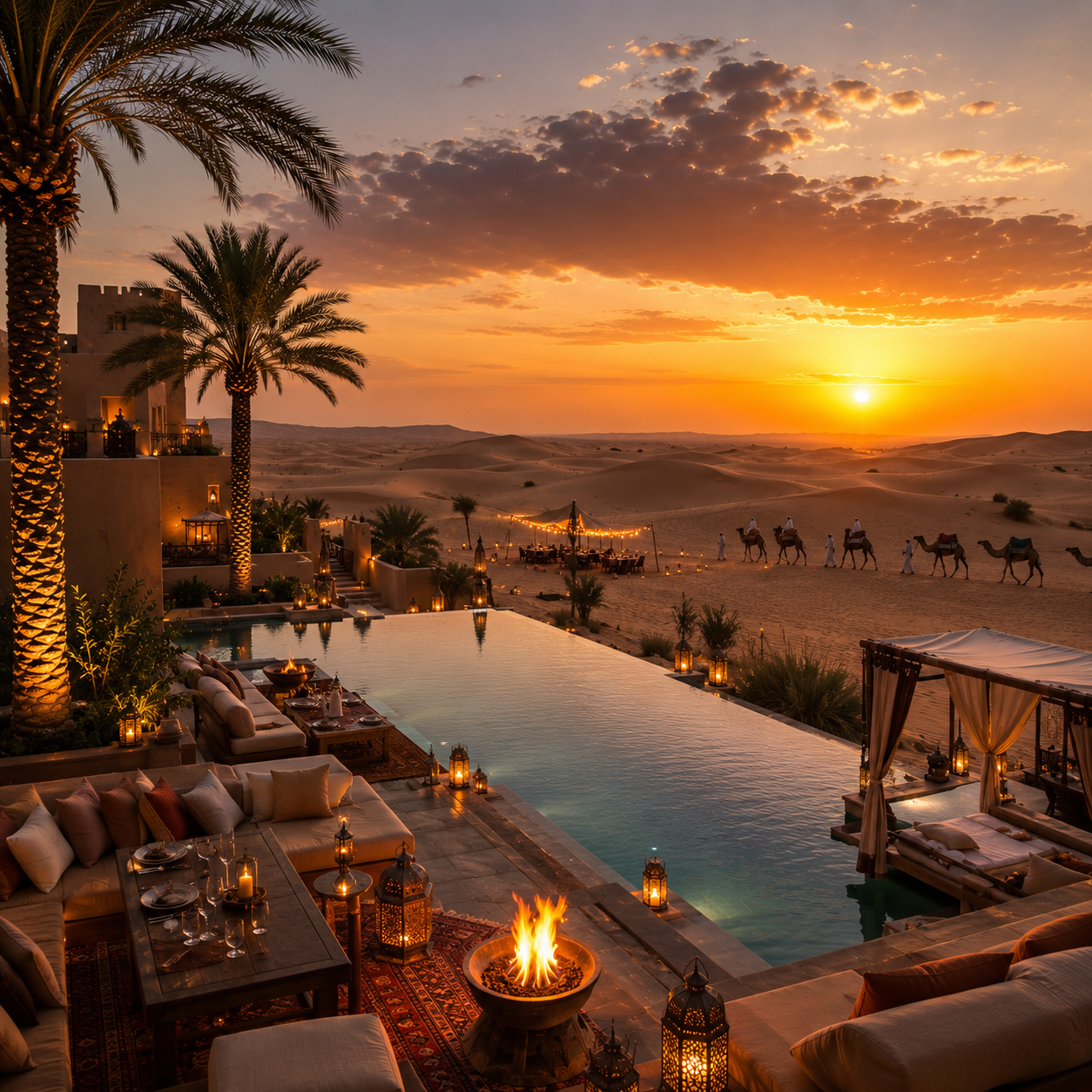 Désert luxe Emirats Arabes Unis