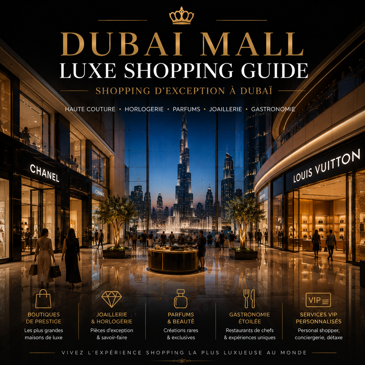 Dubai Mall luxe shopping guide