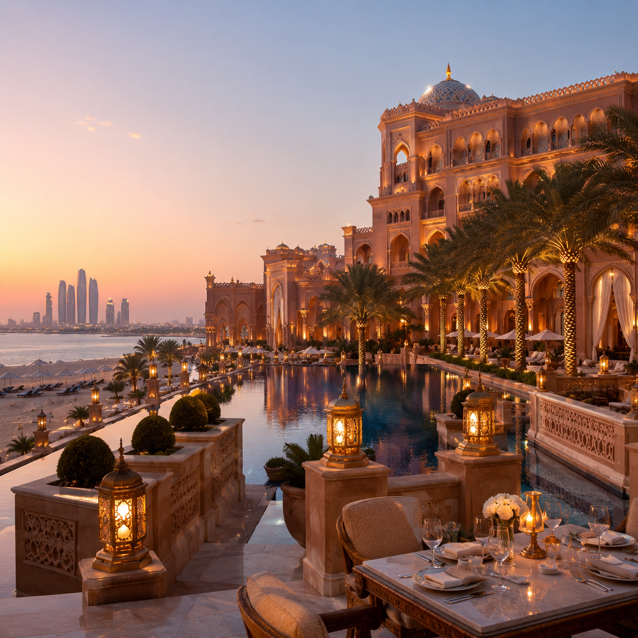 Emirates Palace Abu Dhabi luxe