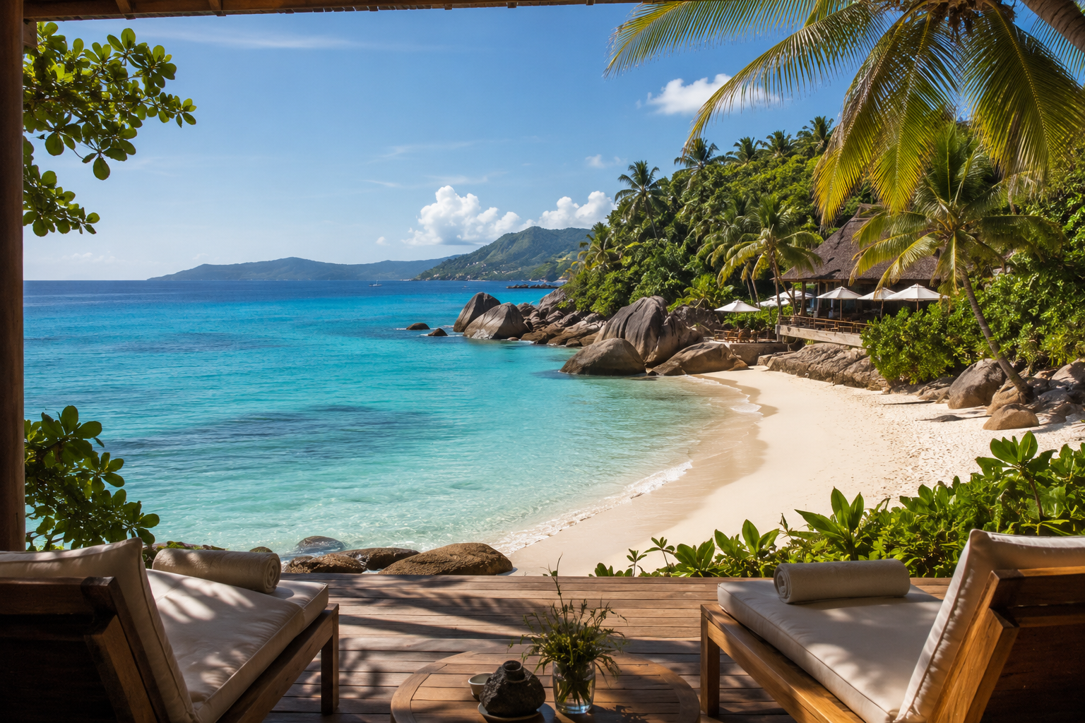 Seychelles hôtel luxe