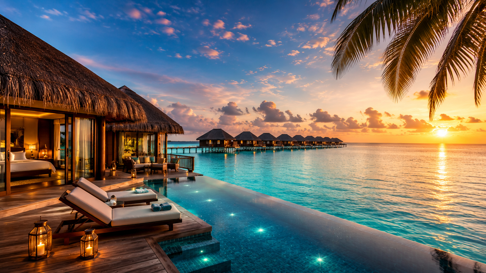 Maldives resort luxe