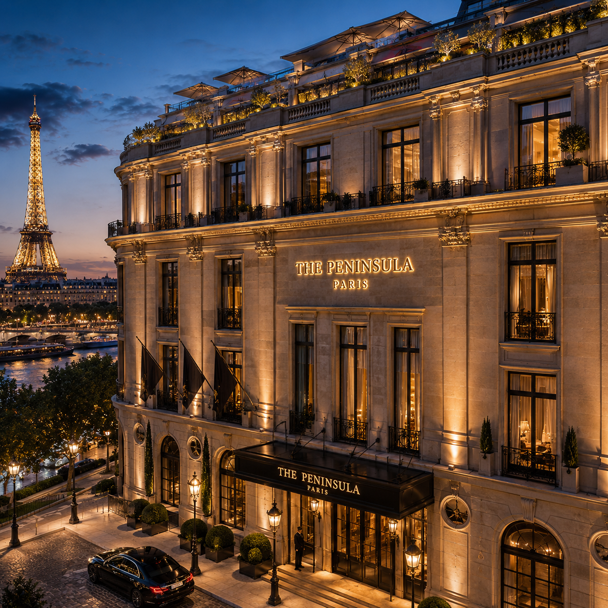 The Peninsula Paris hôtel luxe Tour Eiffel