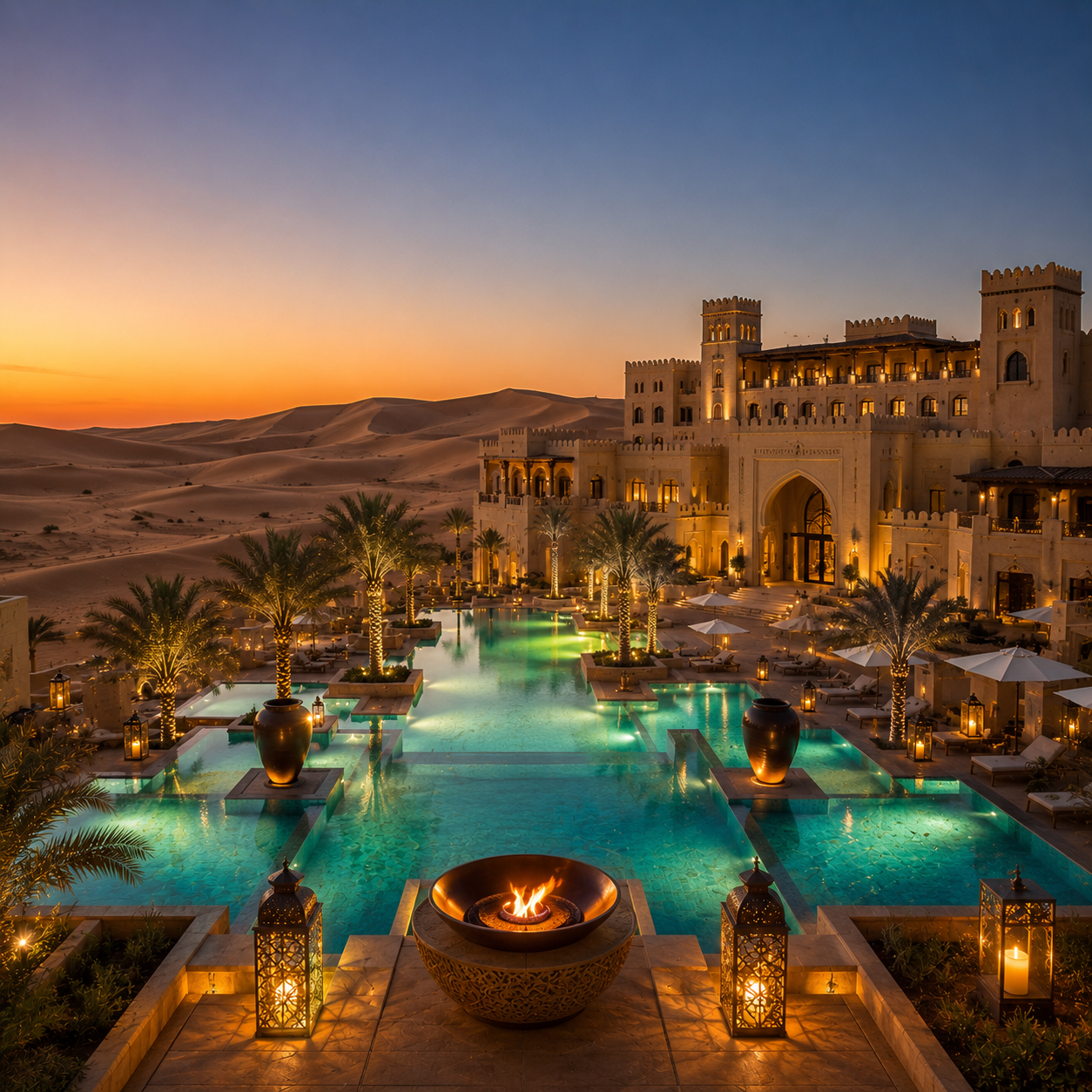Qasr Al Sarab Desert Resort luxe