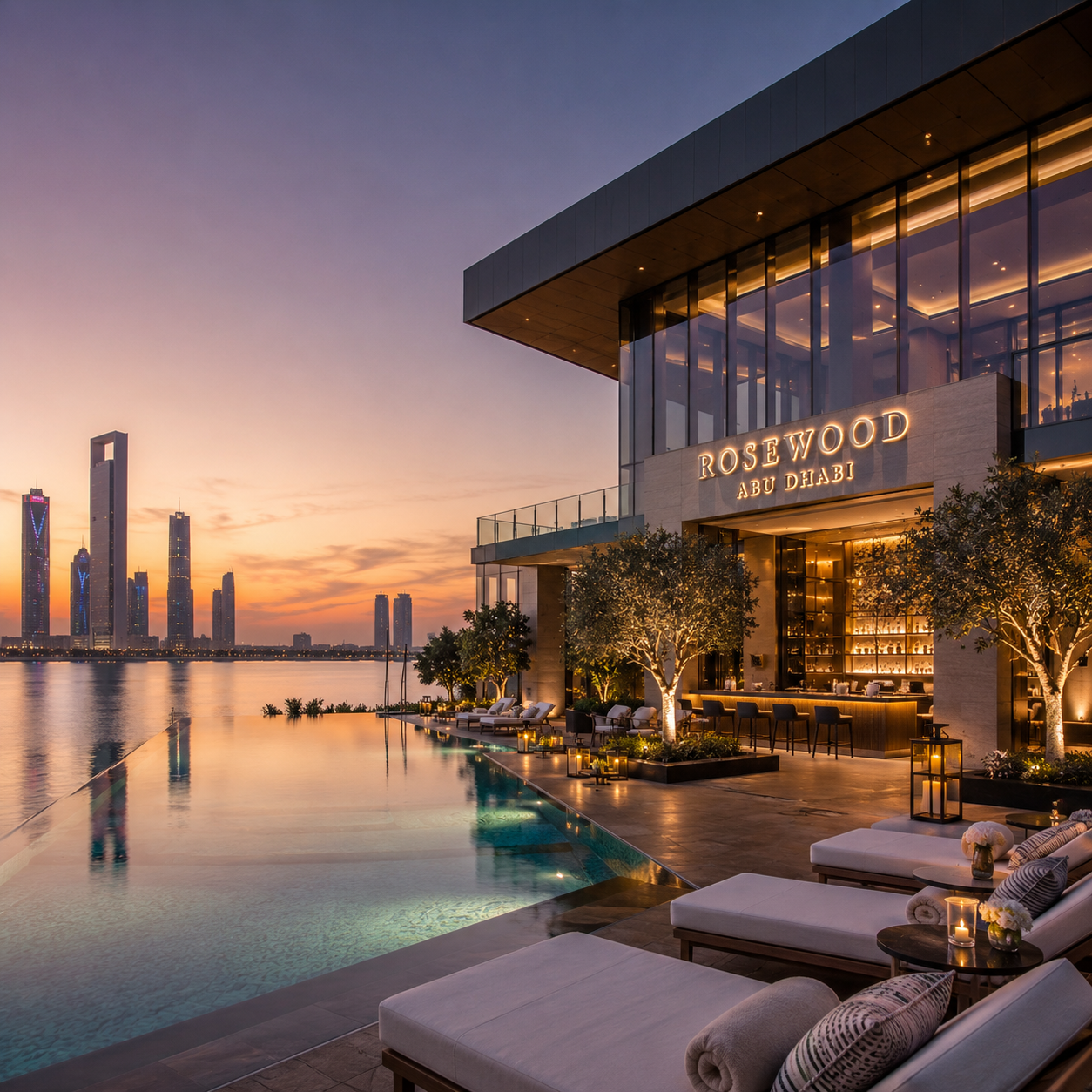 Rosewood Abu Dhabi hôtel luxe