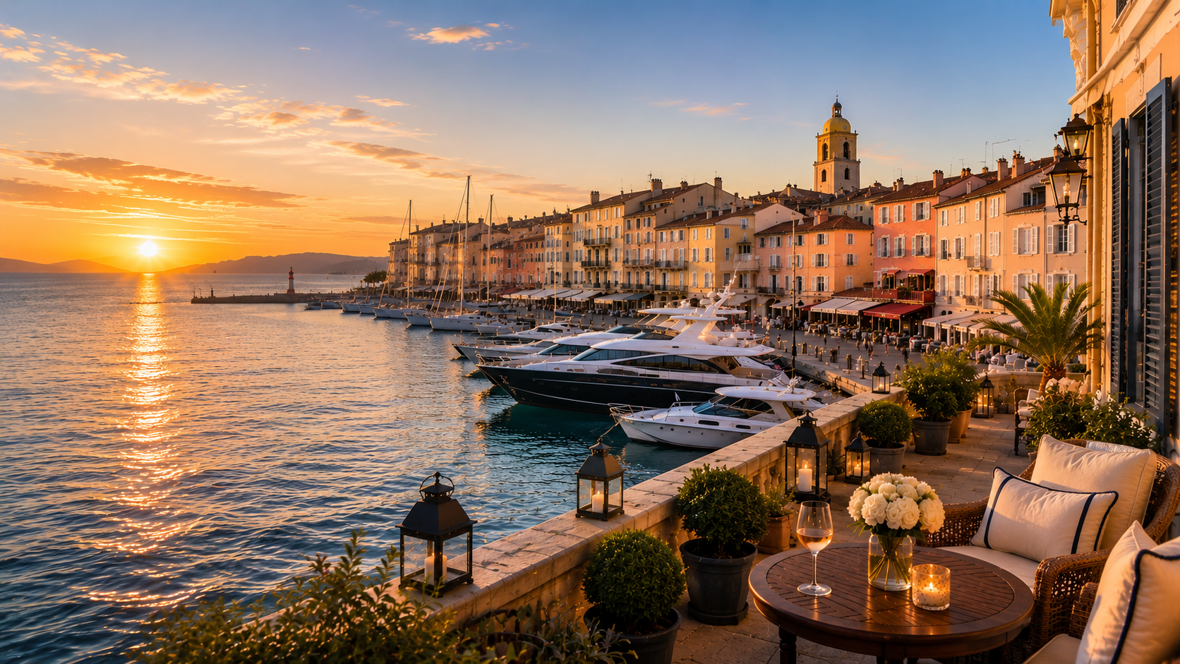 Saint Tropez hôtel luxe