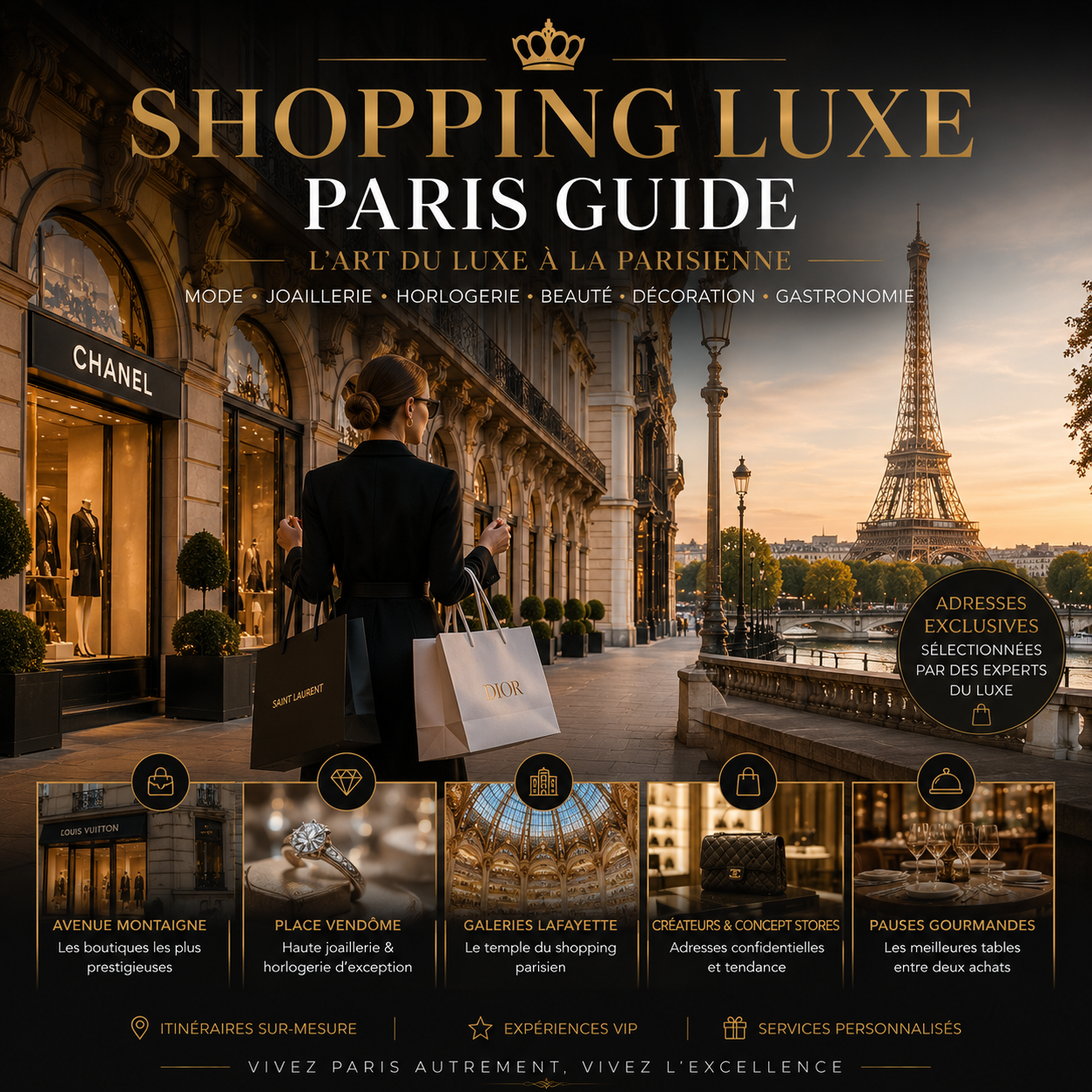 Shopping luxe Paris guide