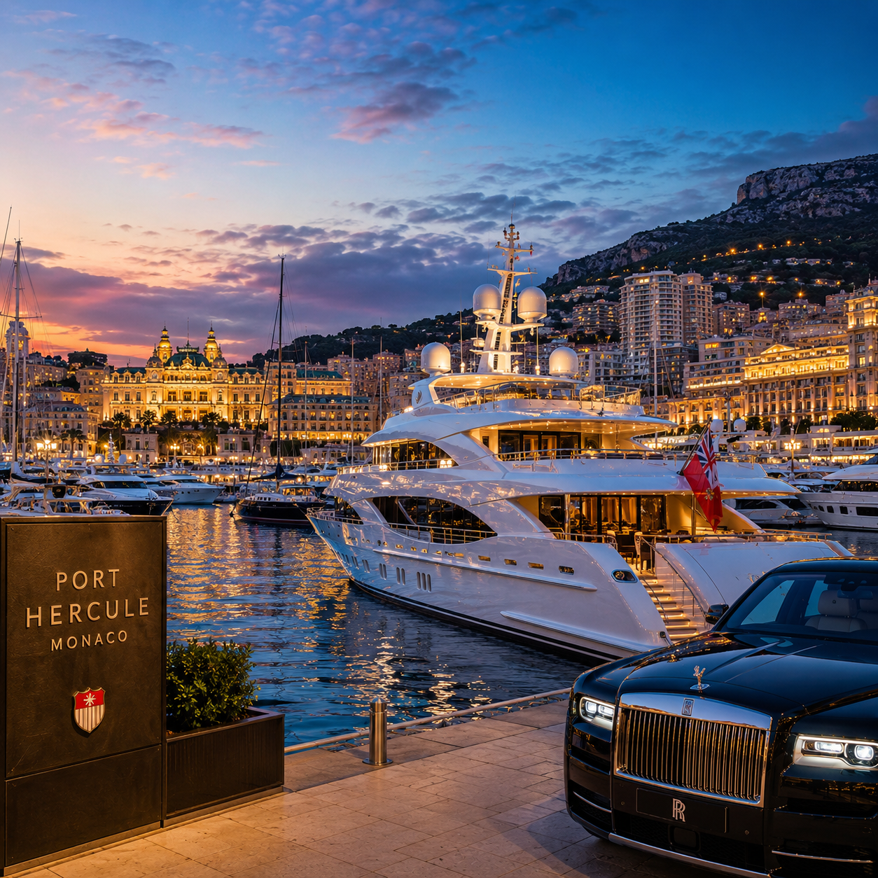Yachts Monaco Port Hercule luxe