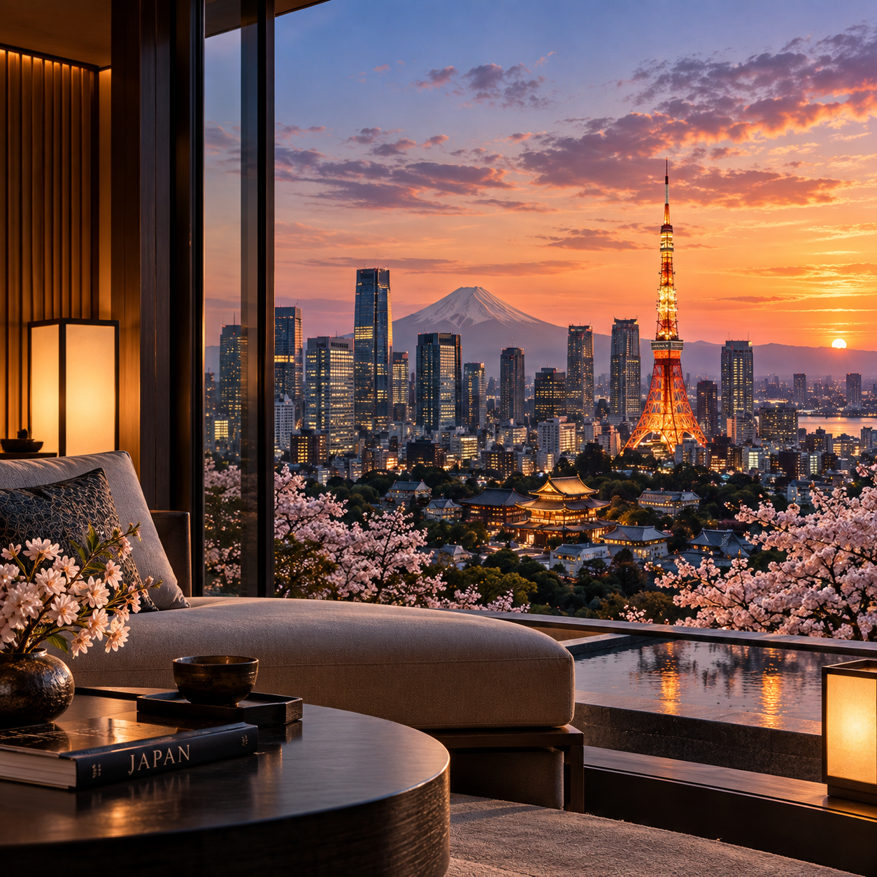 Hôtels 5 étoiles à Tokyo au Japon