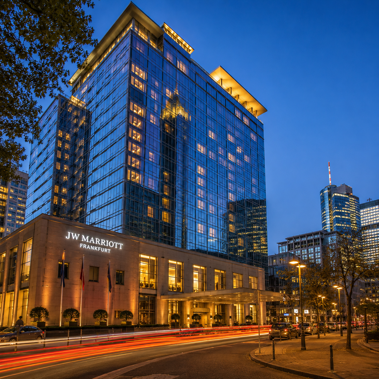 JW Marriott Hotel Frankfurt hôtel 5 étoiles