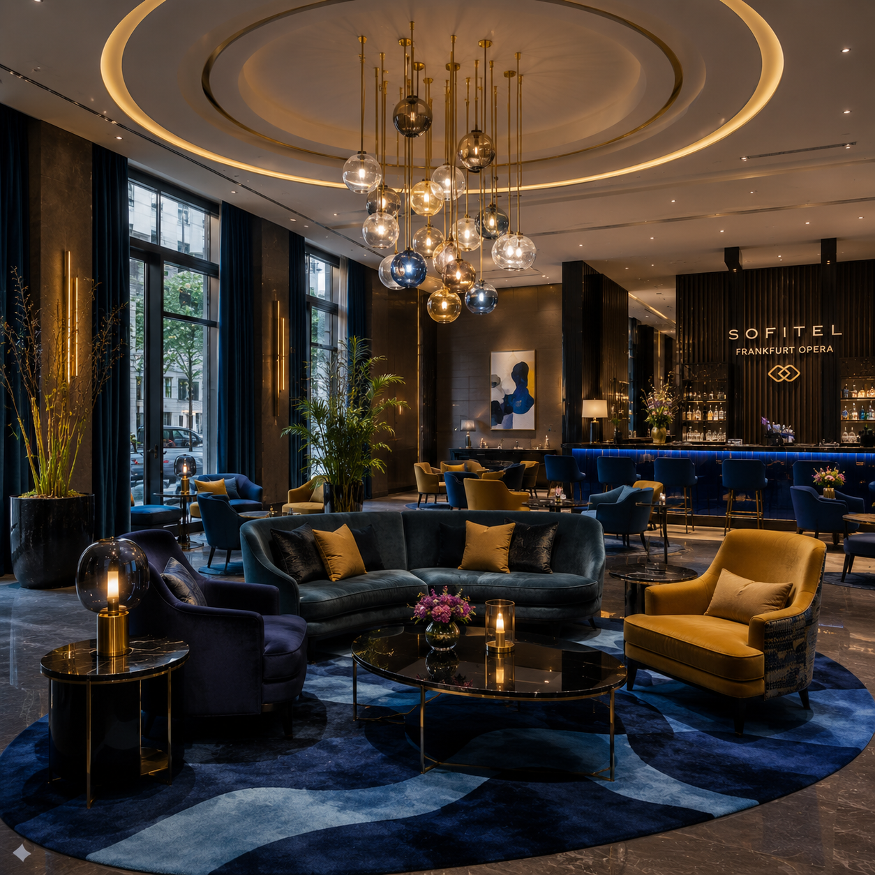 Sofitel Frankfurt Opera hôtel 5 étoiles de luxe à Francfort