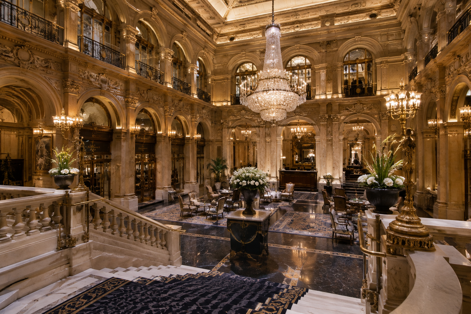 Steigenberger Icon Frankfurter Hof, hôtel 5 étoiles de luxe à Francfort